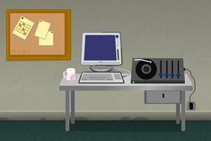 电子实验室逃生